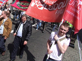 Woking Labour on May Day 2009